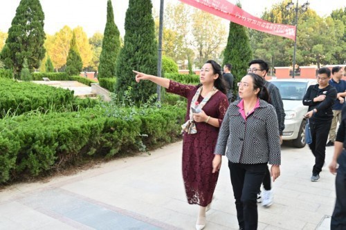 潯陽區(qū)區(qū)委書記宋細妹一行來我校指導工作